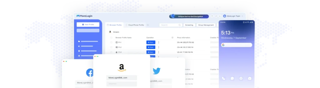 Morelogin браузер